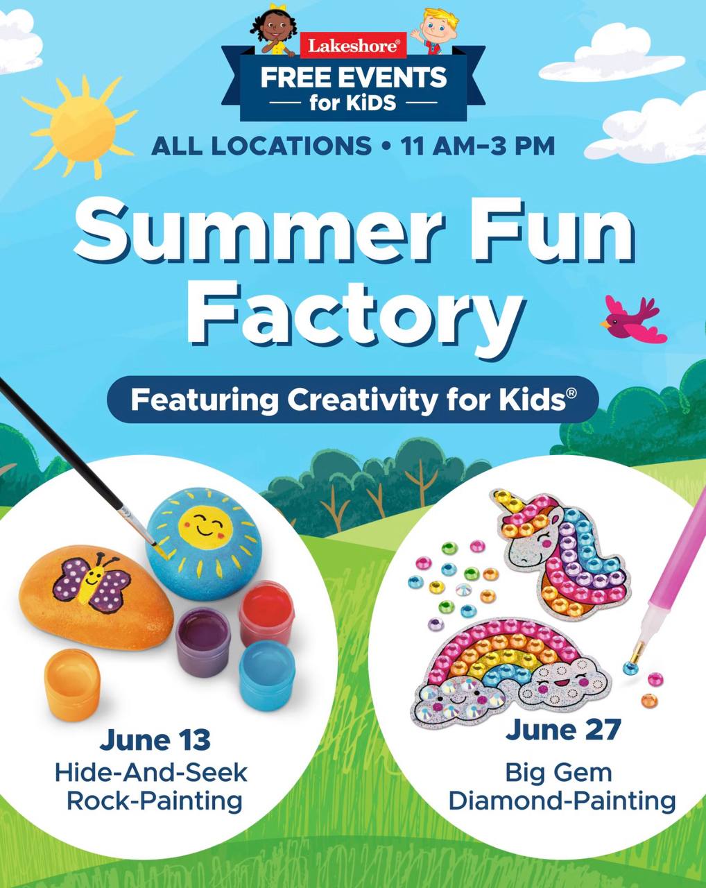 Free Event for Kids at Lakeshore Learning
