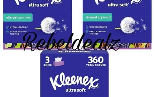 Kleenex Ultra Soft Facial Tissues 3-Pack on Sale at Amazon