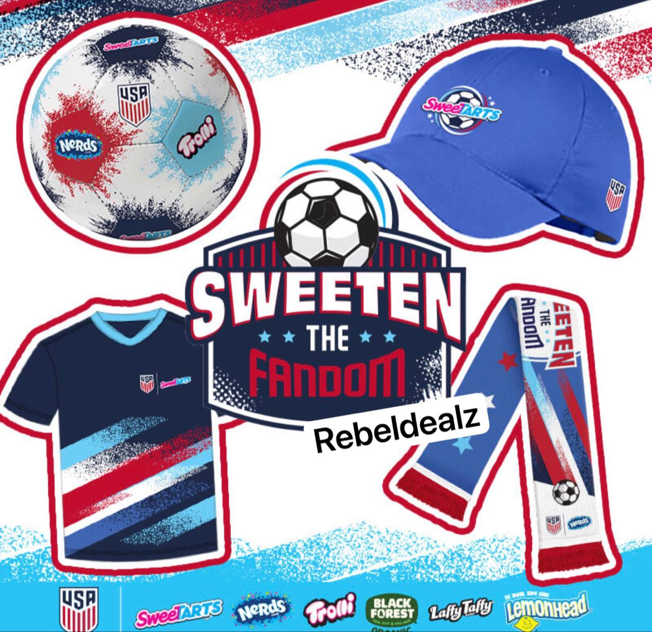 Sweeten the Fandom Sweepstakes: Enter Weekly to Win Soccer Prizes