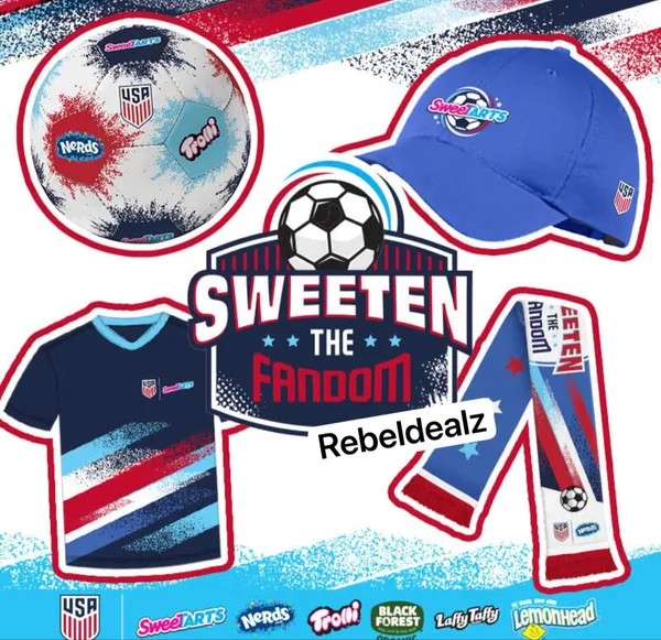 Sweeten the Fandom Sweepstakes: Enter Weekly to Win Soccer Prizes