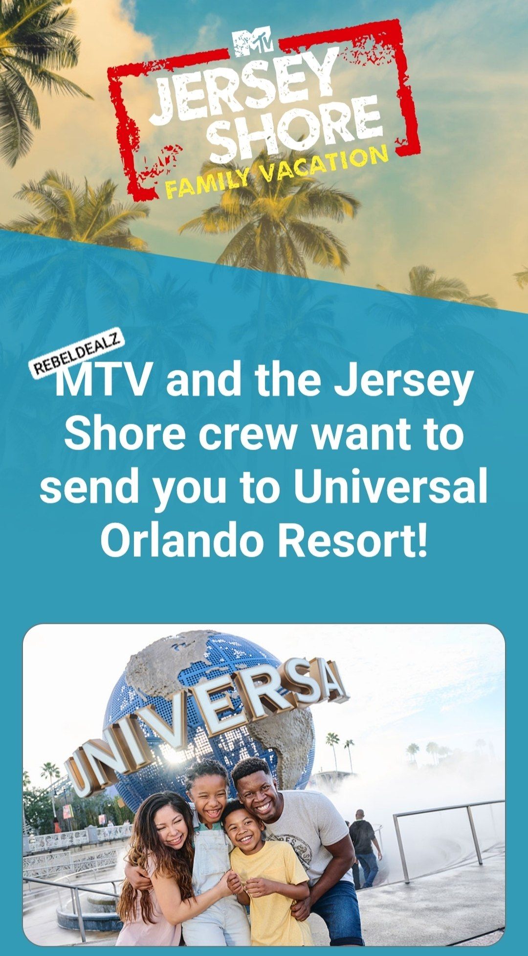 Enter Jersey Shore Sweepstakes for a Chance to Win