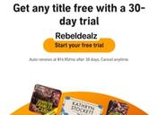 Audible 30-Day Free Trial: Any Audiobook Free, Then $14.95 a Month