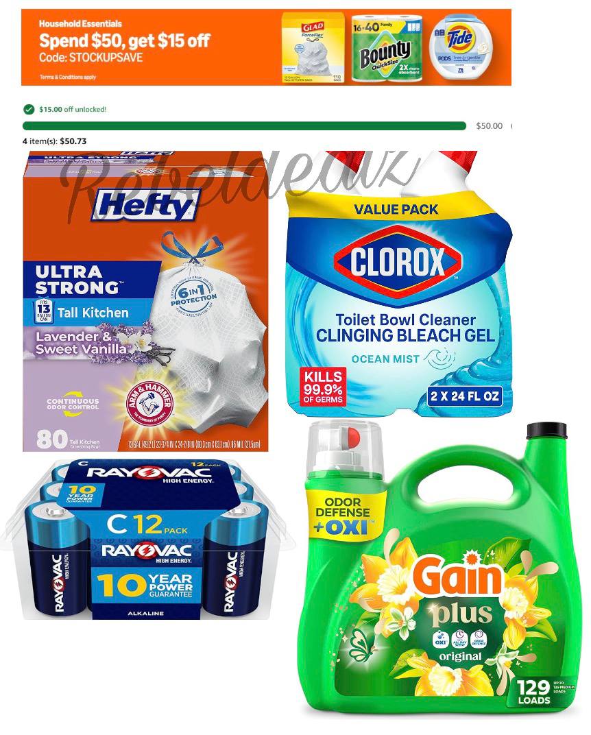 Save Big on Household Essentials with These Deals