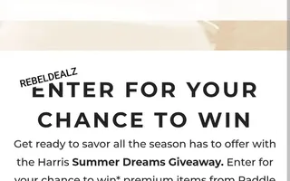 Harris Boats Summer Sweepstakes - Win a Prize