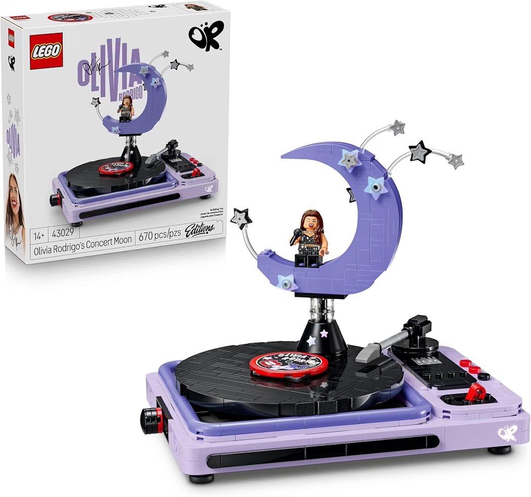 LEGO Editions Olivia Rodrigo's Concert Moon Building Set