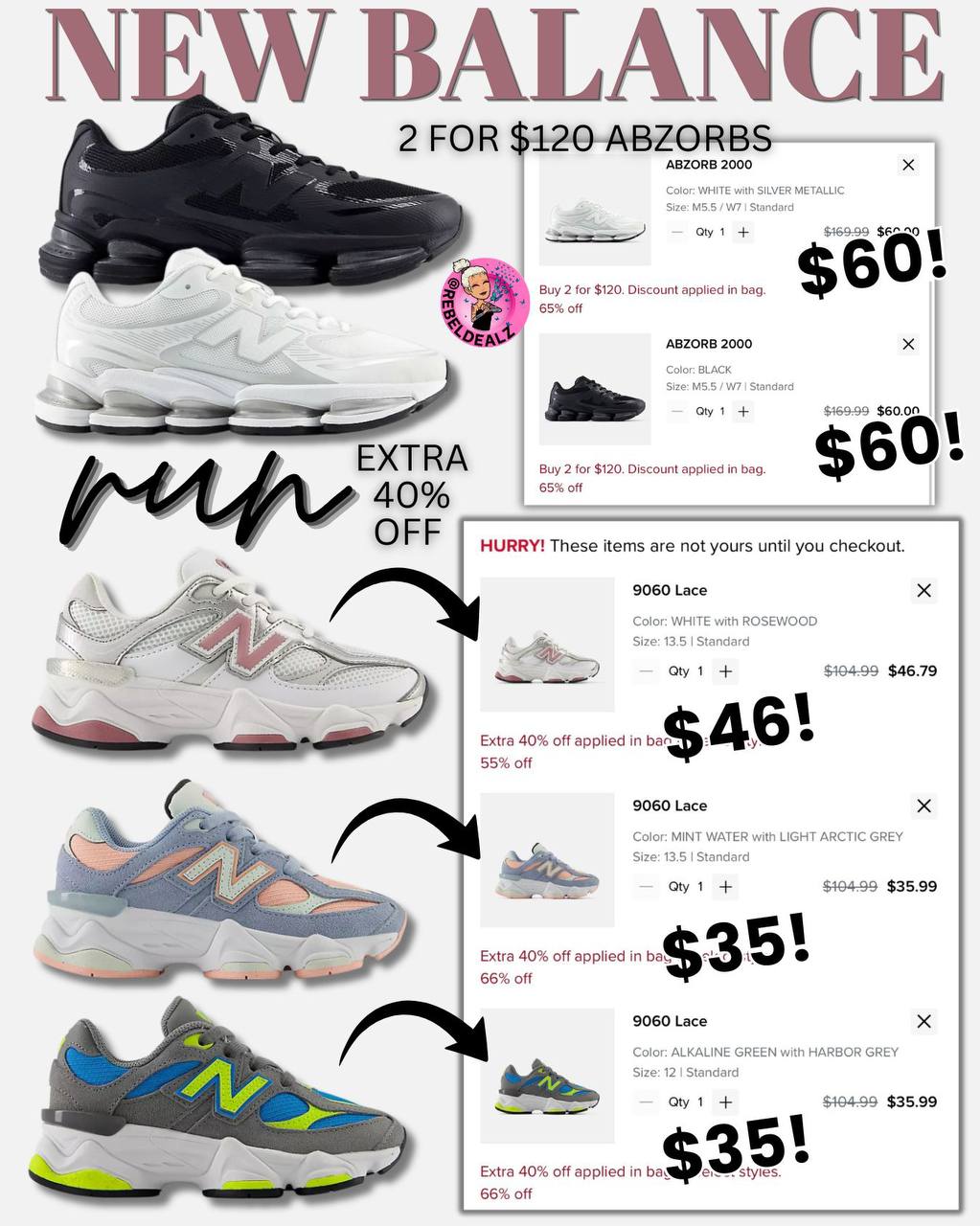 Crazy New Balance Sale With an Extra 40% Off