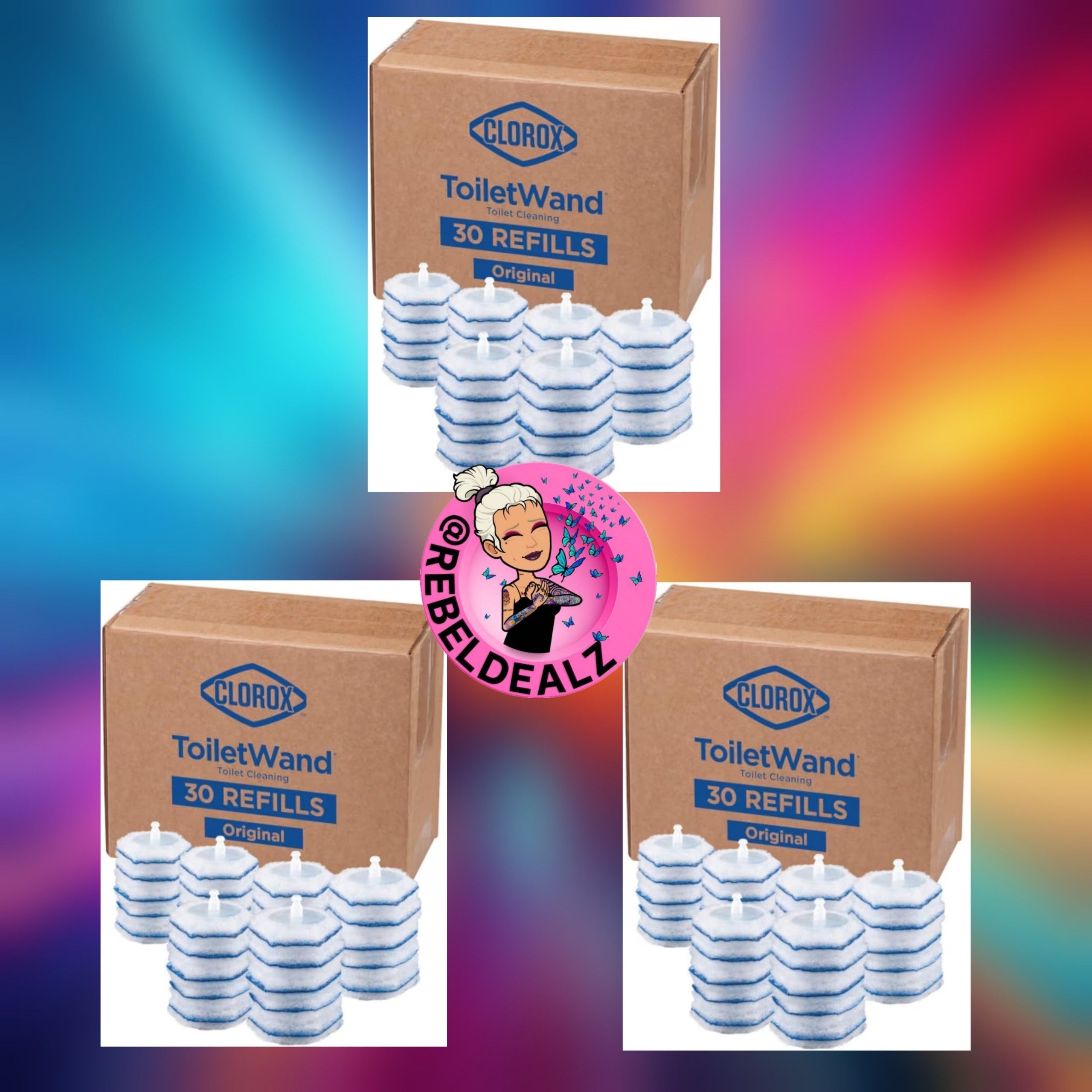 Clorox ToiletWand Disinfecting Refills - 30 Count