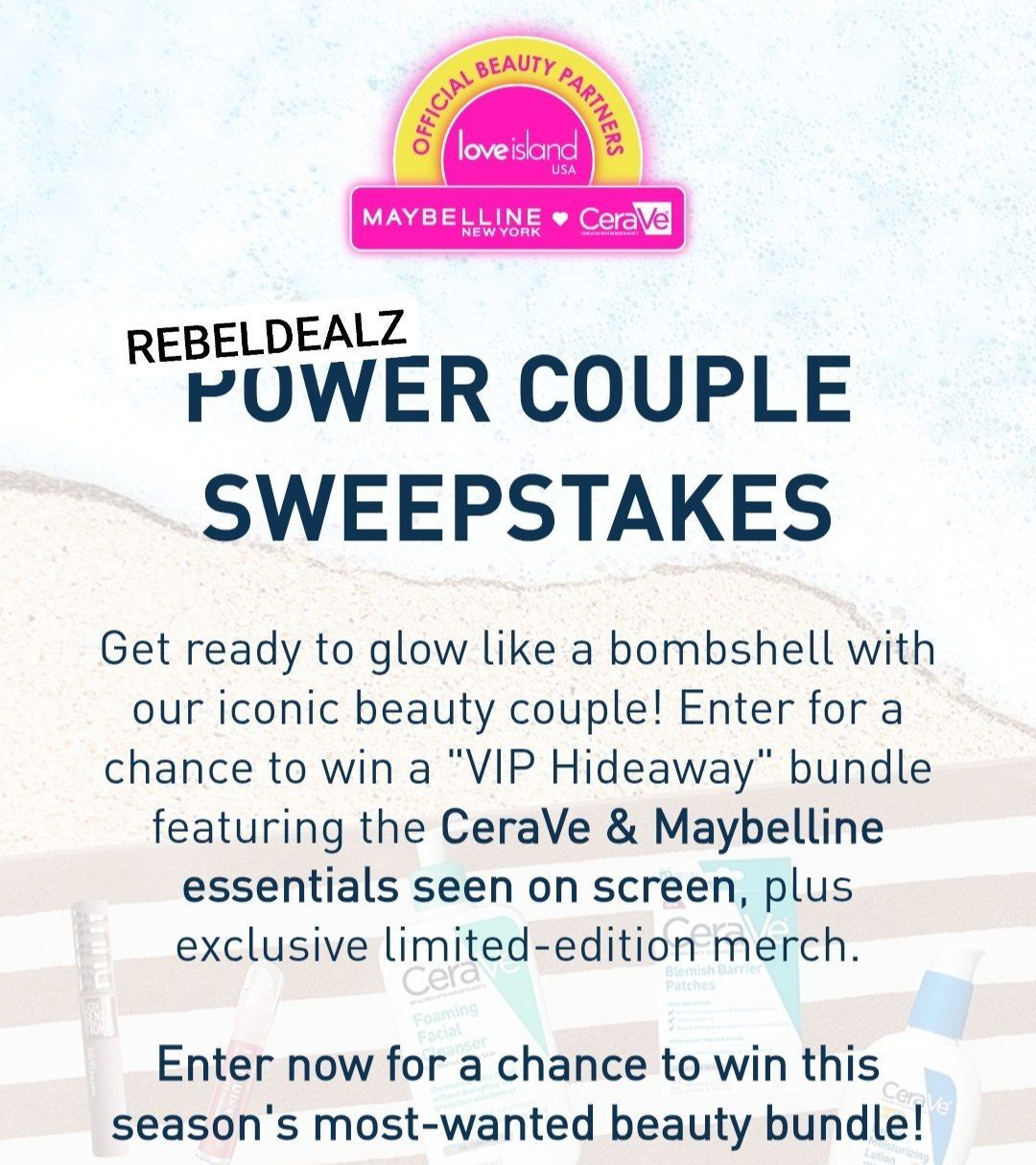 CeraVe Power Couple Sweepstakes - Win a Prize!
