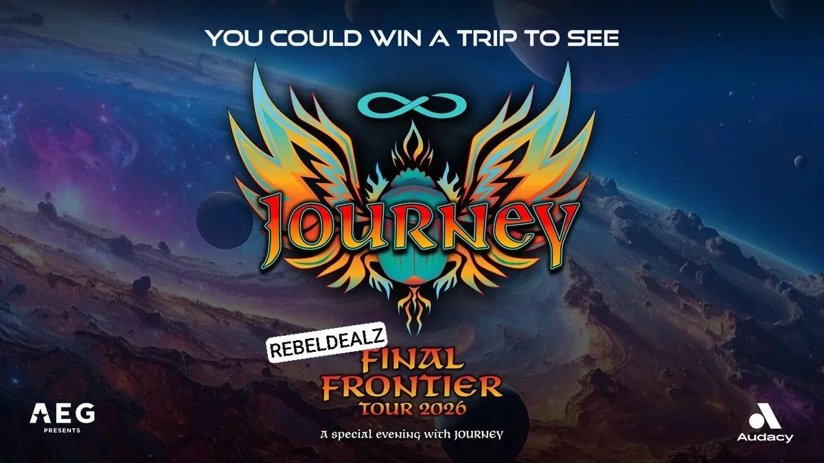 Win a Trip to See Journey's Final Frontier Tour with Audacy Sweepstakes