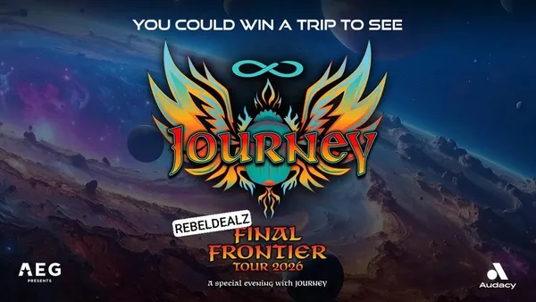 Win a Trip to See Journey's Final Frontier Tour with Audacy Sweepstakes