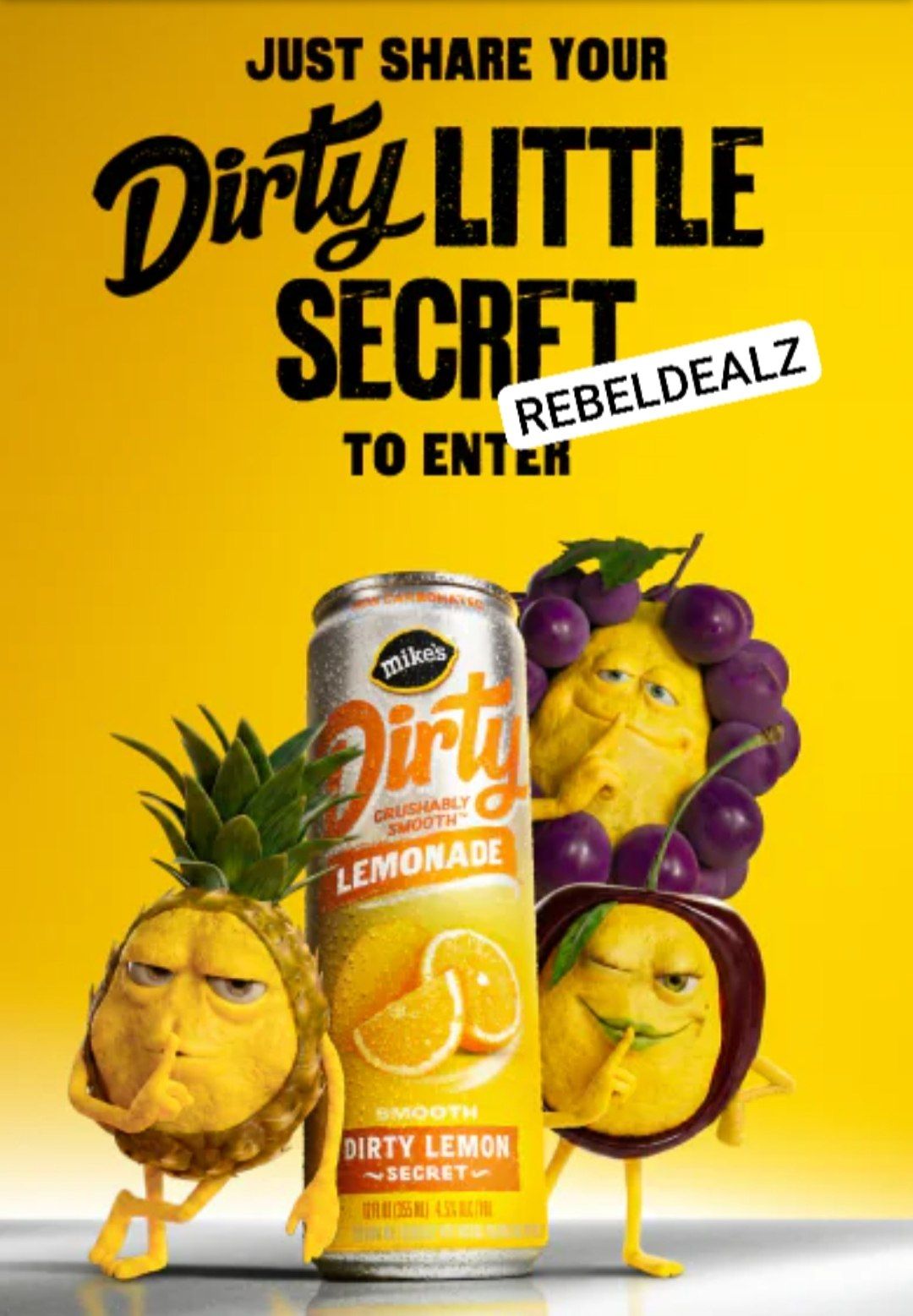 Enter Mike's Dirty Lemonade Flyaway Concert Sweepstakes
