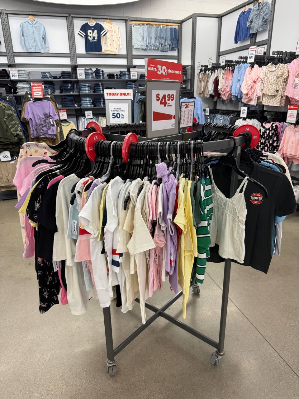 Crazy Old Navy Clearance: Up to 90% Off + Extra 30% Off