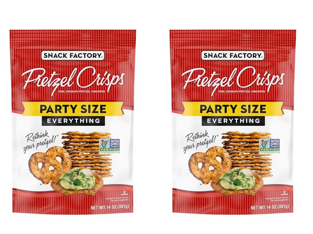 Snack Factory Everything Pretzel Crisps Sale