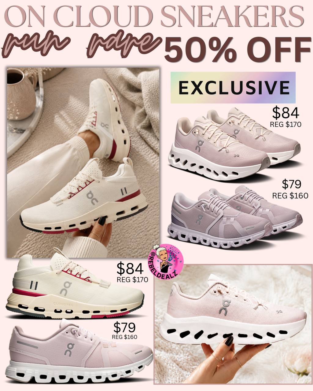 Women's On Cloud Shoes Sale - Up to 50% Off