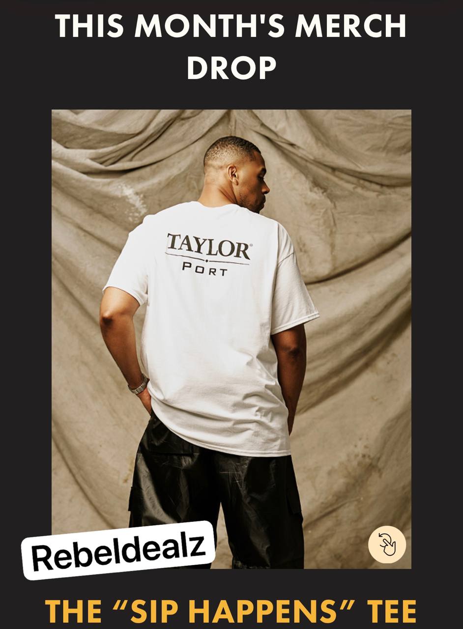 Taylor Port Tastemakers Sweepstakes: Win a Sip Happens Tee