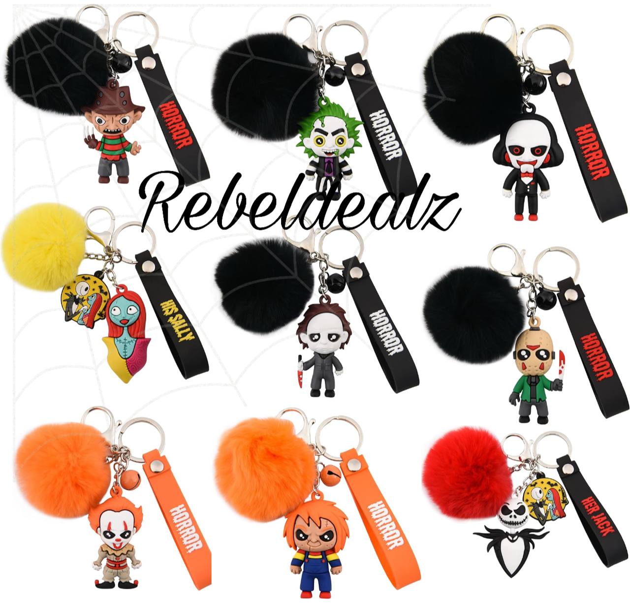 Halloween Character Keychains on Sale for $9.99