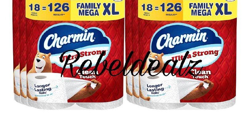 Charmin Ultra Strong Clean Touch Toilet Paper Mega Deal