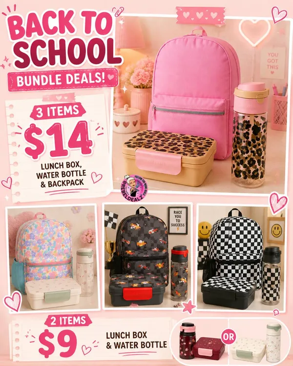 Back-to-School Bundle Deals Starting at Just $9 at Target