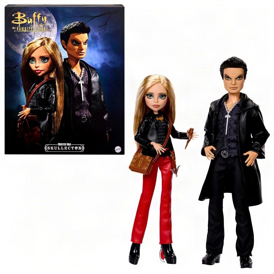 Monster High Skullector Buffy and Angel Doll 2-Pack on Amazon