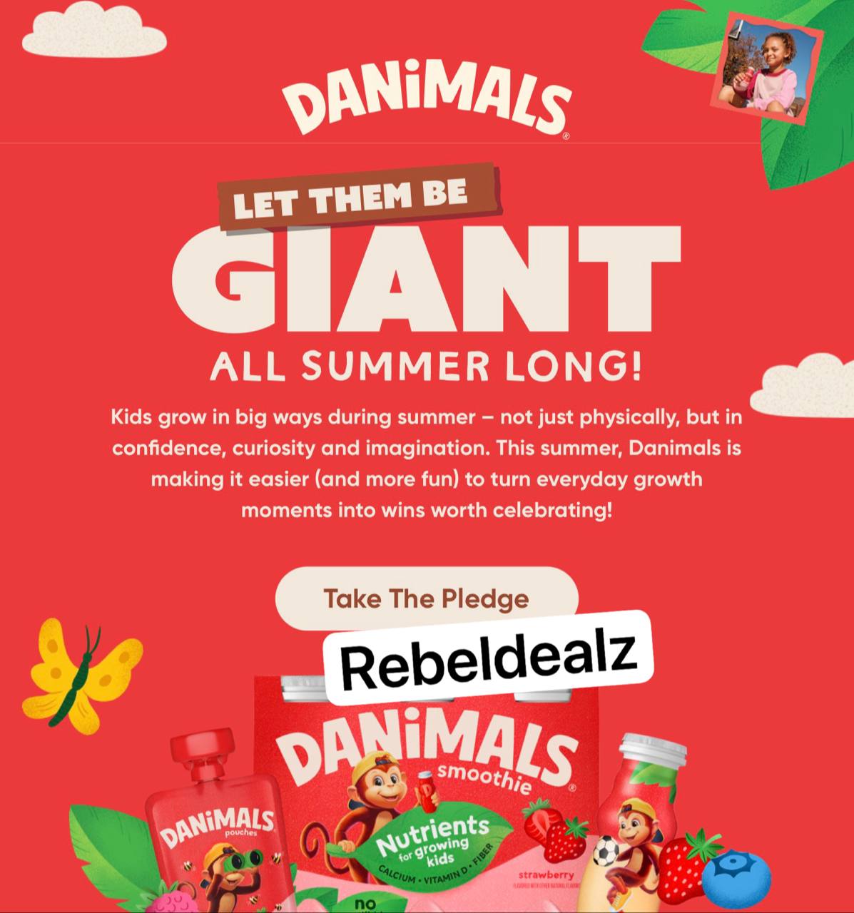 Danimals Pledge Giveaway - Win a Special Edition Nutrition-Themed MAGNA-TILES Set