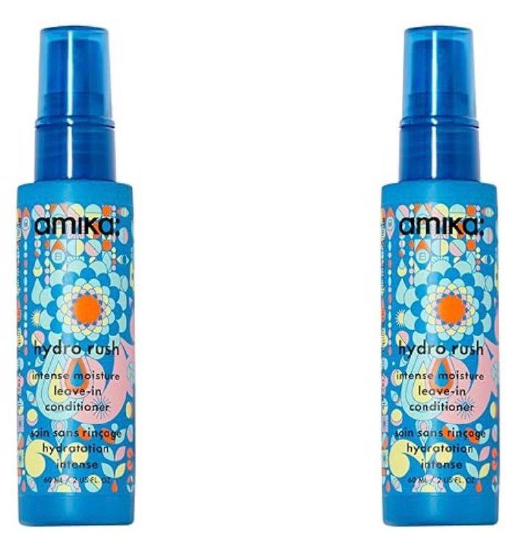 amika Hydro Rush Intense Moisture Leave-In Conditioner with Hyaluronic Acid