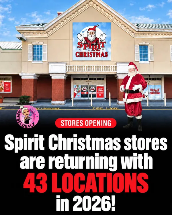Spirit Christmas Stores Are Returning With 43 Locations in 2026