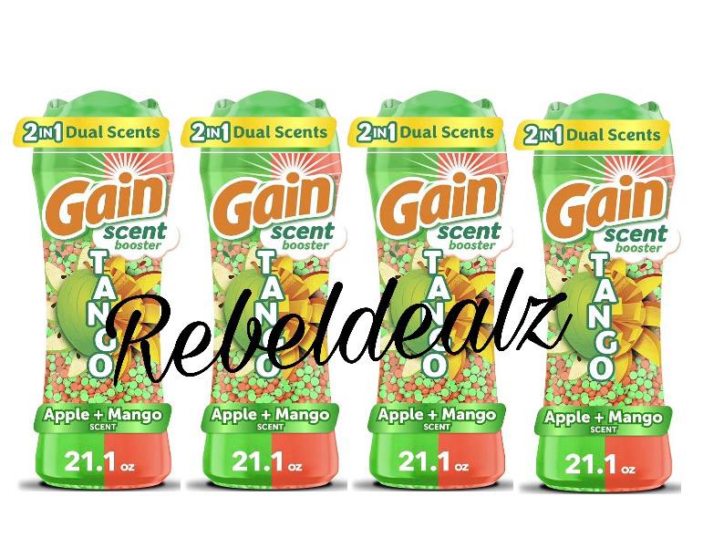 Gain Tango 2-in-1 Laundry Scent Booster Beads Apple Mango 21.1 OZ