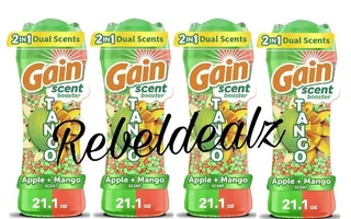 Gain Tango 2-in-1 Laundry Scent Booster Beads Apple Mango 21.1 OZ