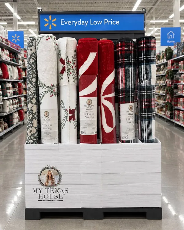 My Texas House Holiday Area Rugs Now Online at Walmart