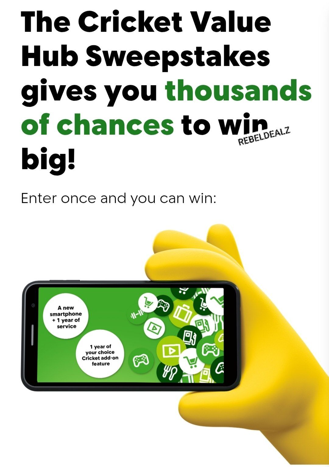 Cricket Wireless Value Hub Sweepstakes