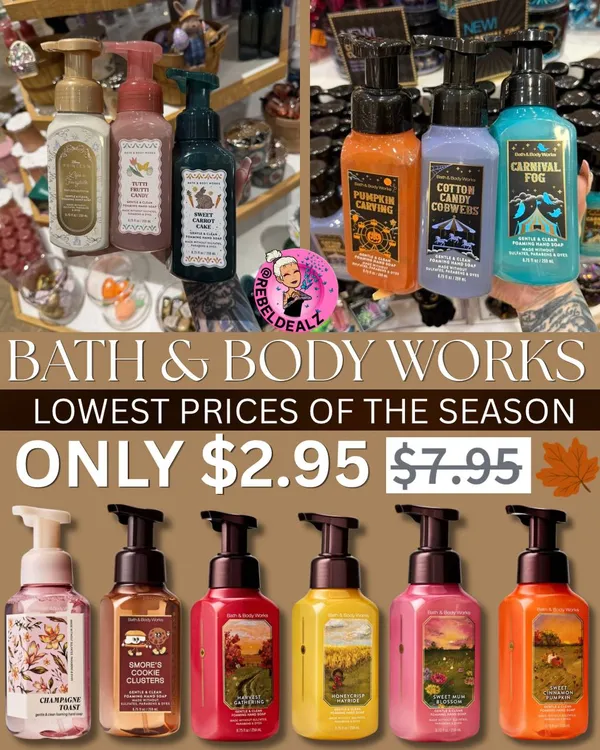 Bath & Body Works Foaming Hand Soaps Sale