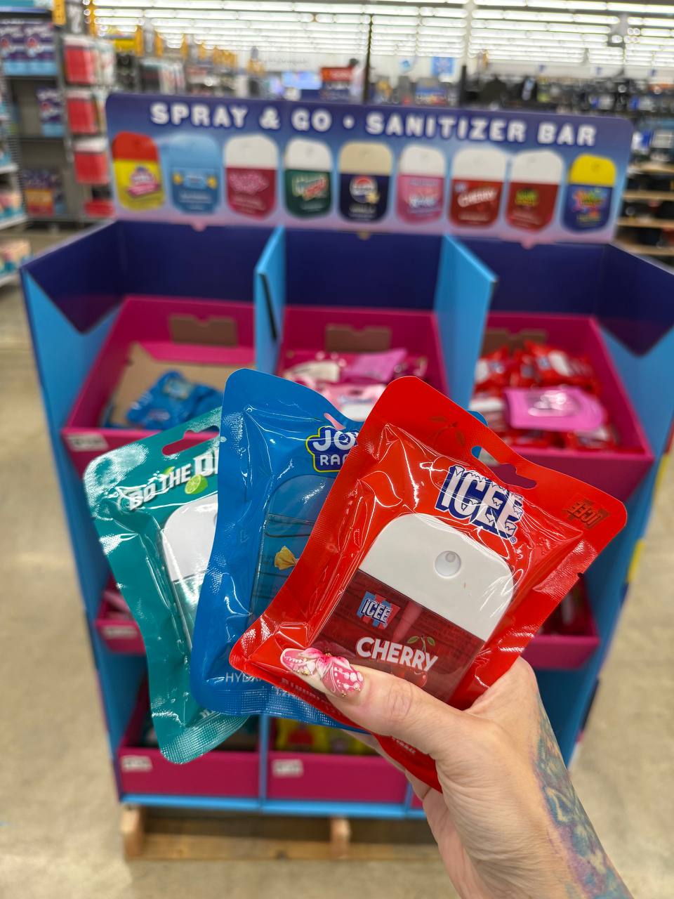 Fun Hand Sanitizers at Walmart for $4