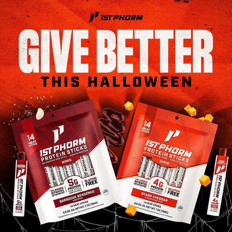 1st Phorm Halloween Giveaway: 10,000 Win Mini Meat Sticks