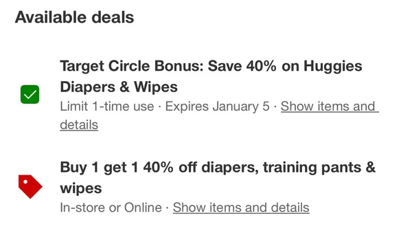 Coupons