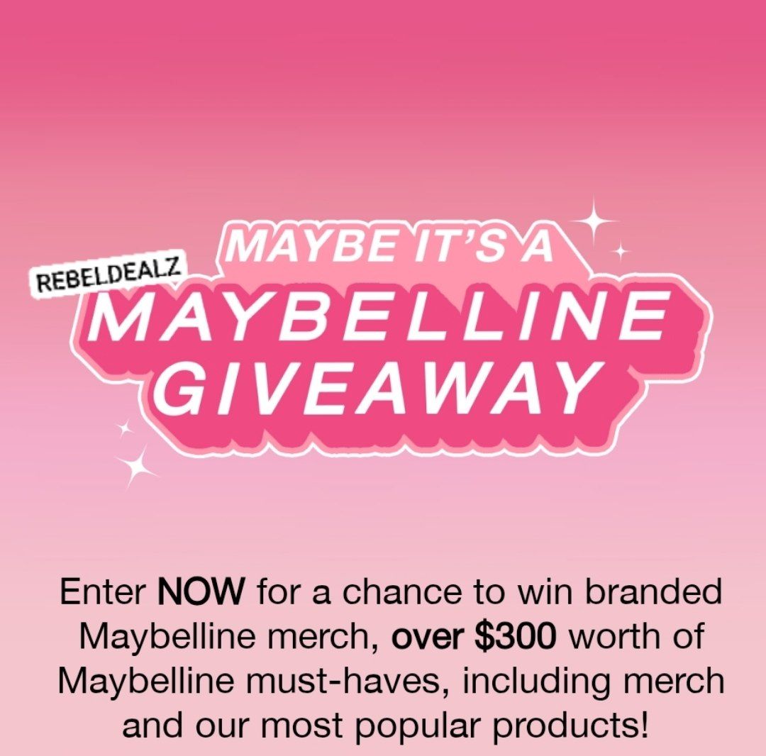Maybelline Giveaway - Enter for a Chance to Win
