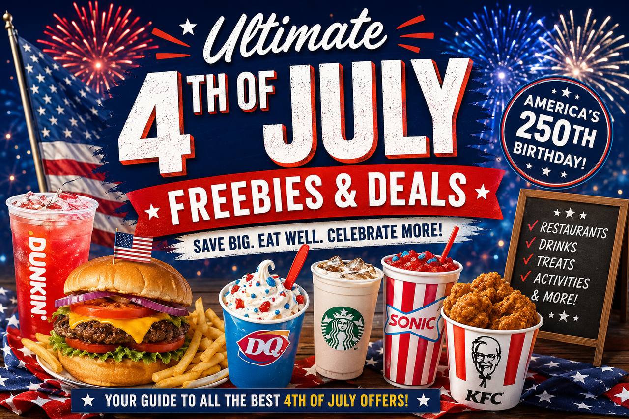 Ultimate 2026 Fourth of July Freebies & Deals