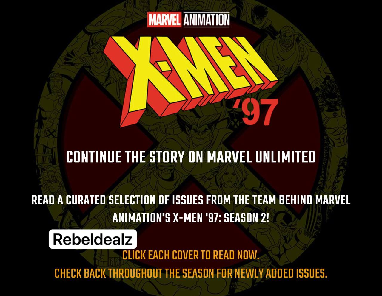 Free Marvel Digital Comic Books X-Men 97 Redemption
