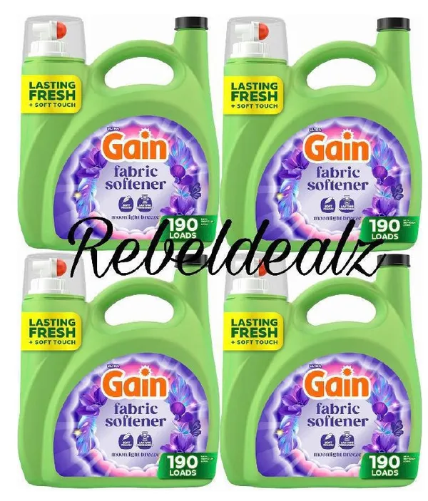 Gain Fabric Softener 4-Pack Deal at Amazon