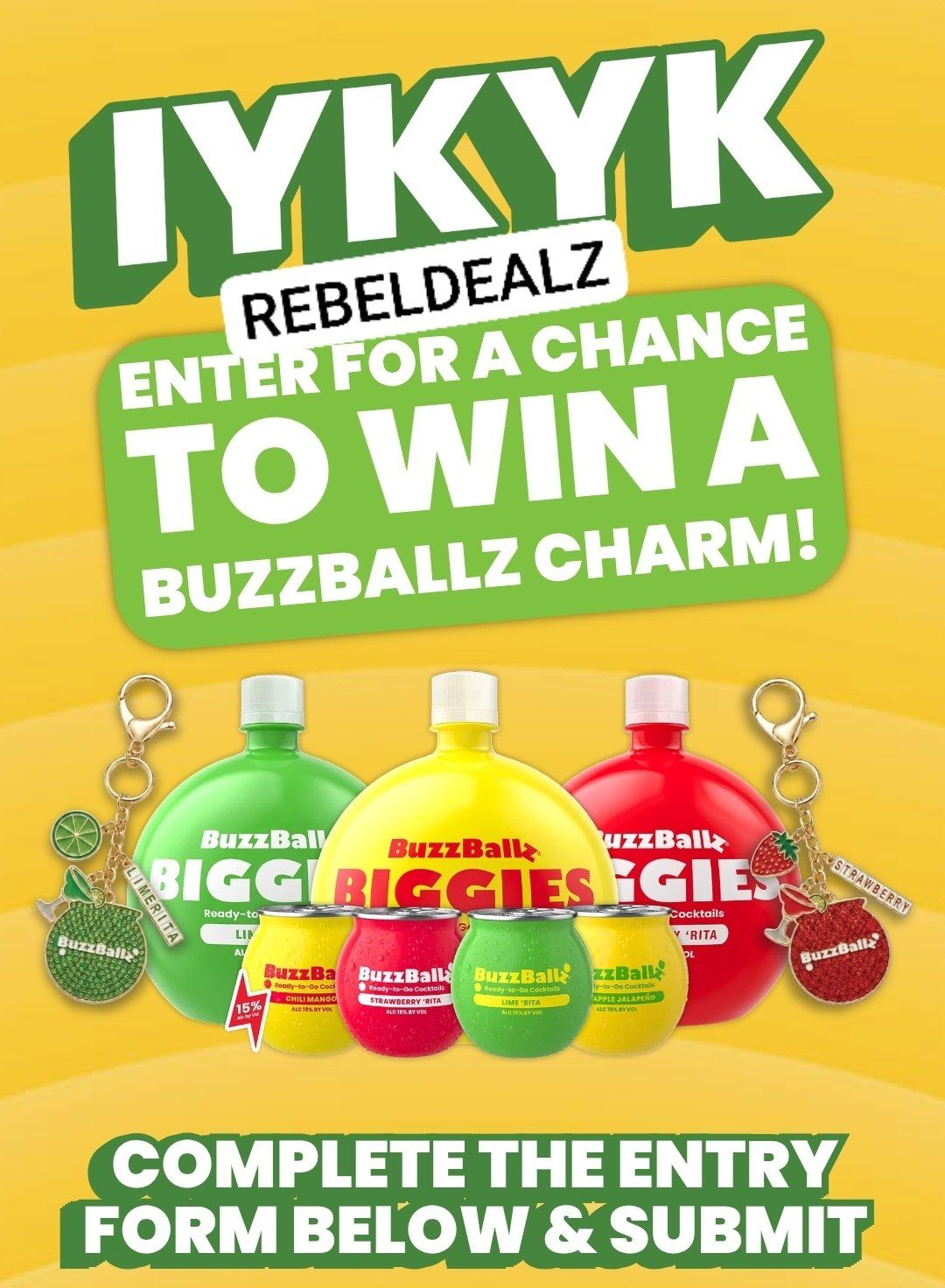 BuzzBallz 'Charm' Sweepstakes - Win Big!