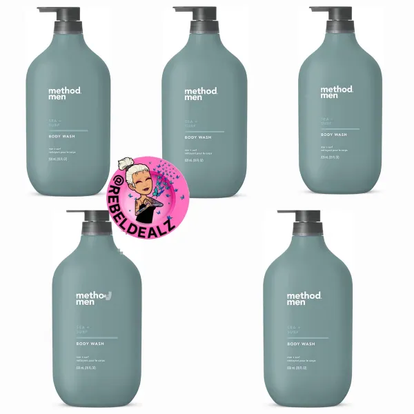 Method Men's Body Wash Sea + Surf Scent 28 fl oz