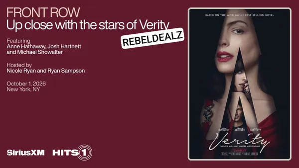 Enter to Attend SiriusXM's Verity Front Row Event in NYC