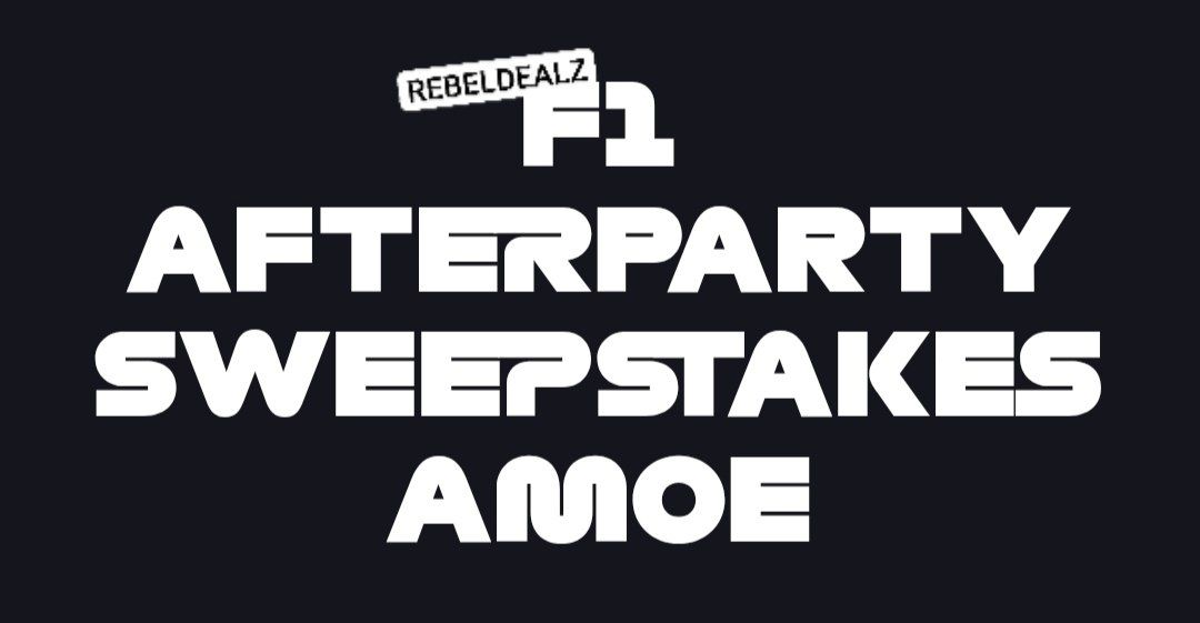 Formula 1 Las Vegas Grand Prix Afterparty Sweepstakes