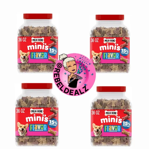 Milk-Bone Flavor Snacks Mini's Dog Biscuits Deal