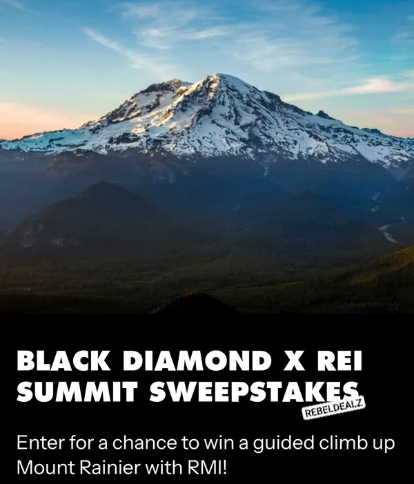 Black Diamond Mount Rainier Climb Sweepstakes