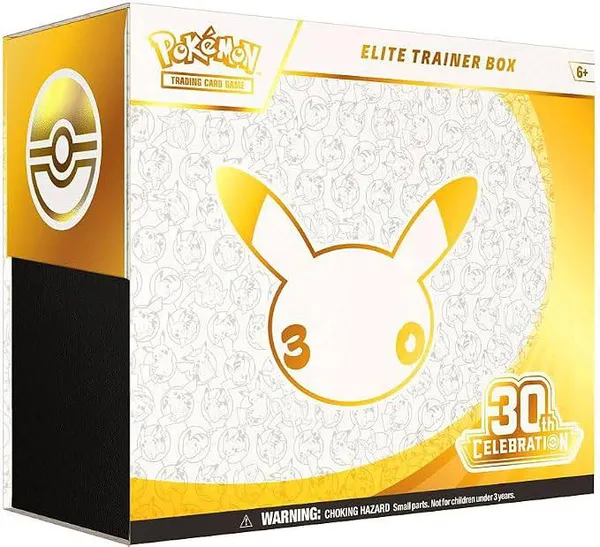Pokémon TCG 30th Celebration Elite Trainer Box at Amazon