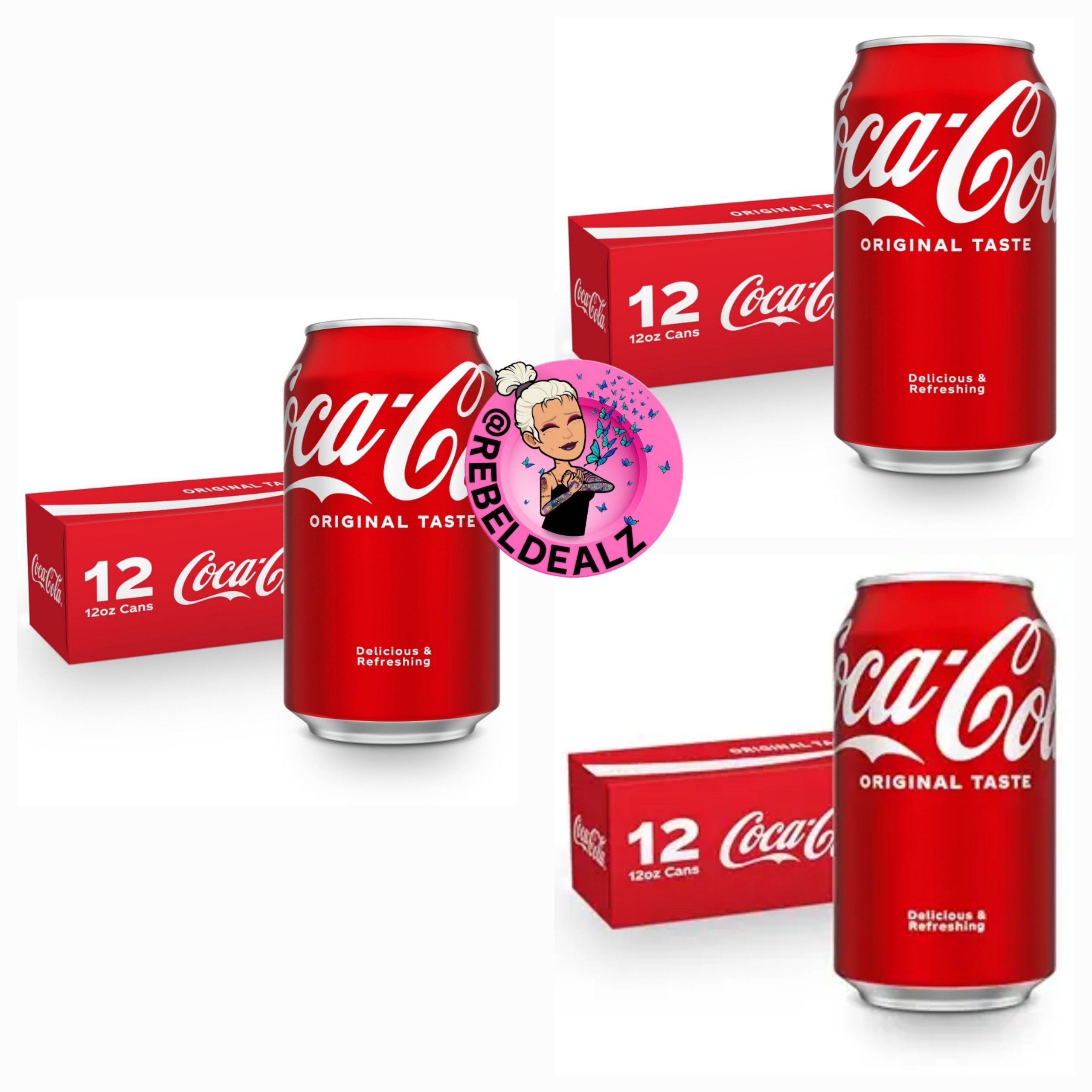 Coca-Cola 12-Pack Fridge Cans as Low as $14.xx on Amazon