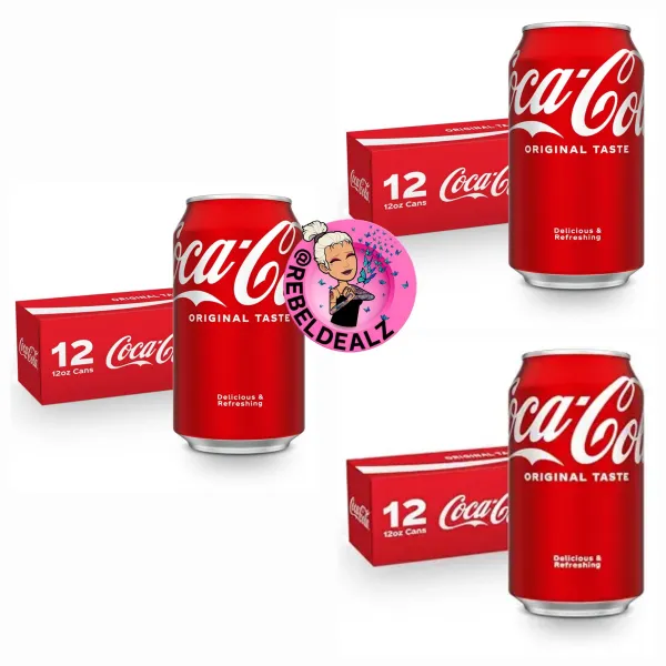 Coca-Cola 12-Pack Fridge Cans as Low as $14.xx on Amazon