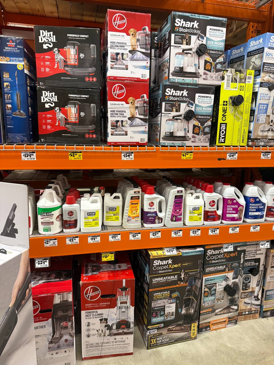 Home Depot Clearance: Up to 70% Off Floor Care, Fans & Lighting