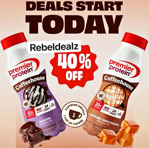 Prime Day Deals on Premier Protein Drinks and Powder