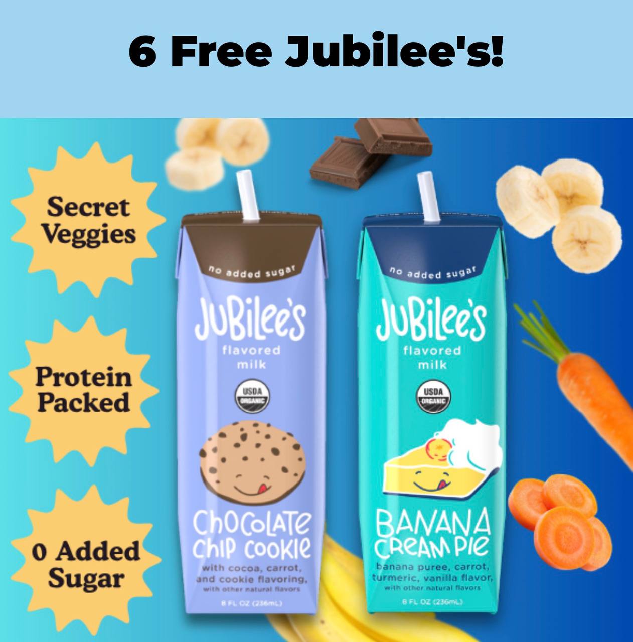 6 Free Jubilees After Rebate